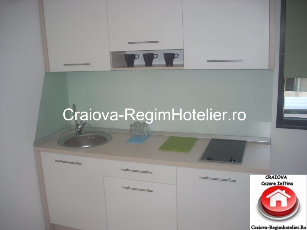 Bucatarie Studio Inn regim hotelier Craiova